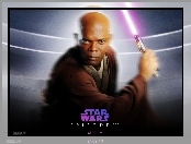 Samuel L. Jackson, Gwiezdne wojny część III Zemsta Sithów, Star Wars Episode III Revenge of the Sith, Postać Mace Windu, Aktor