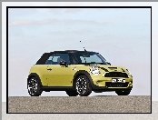 Mini Cooper Cabrio, Czarne, Pasy