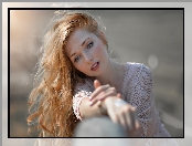 Modelka, Portret