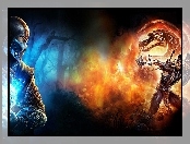 Mortal Kombat, Sub Zero, Scorpion