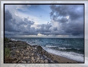 Morze, USA, Palm Beach, Floryda