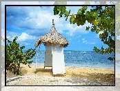 Plaża, Morze, Namiot