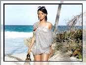 Rihanna, Morze, Plaża