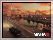 Most, Mafia III, Auto, Niebo, Miasto