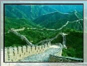 Chiński, Mur, Góry
