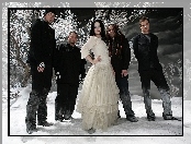 rock, muzyka, Evanescence, Amy Lee, zespół, suknia