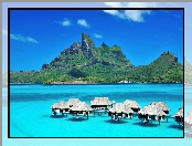 Mauritius, Na Wodzie, Roślinność, Góry, Morze, Domki, Hotelowe