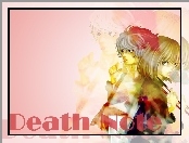 Death Note, balon, guma, dzieci, napis