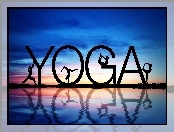 Napis, Pozy, Yoga, Kobiety