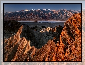 Kalifornia, Góry, Park Narodowy Death Valley, Stany Zjednoczone, Park Narodowy Doliny Śmierci, Skały