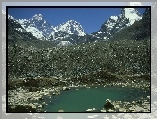 Chiny, Narodowy, Mount, Park, Nepal, Everest, Góry, Sagarmatha