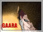 Naruto, Gaara, pół twarzy