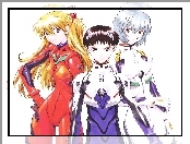 Neon Genesis Evangelion, znajomi, ludzie