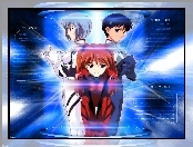 kosmos, teleport, Neon Genesis Evangelion, ludzie