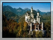 Zamek, Neuschwanstein, Bawaria