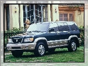 Niebieska, 4x4, Terenowa, Acura SLX