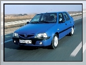 Niebieska, Dacia Solenza, Sedan