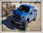 Niebieski, 2019, Ford F-150, Raptor