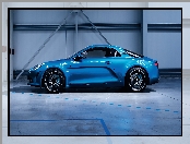 Niebieski, Renault Alpine A110, 2017