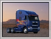 Niebieski Freightliner