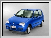 Niebieski, Fiat Seicento, Hatchback