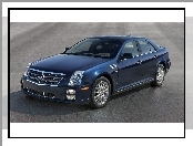 Niebieski, Cadillac STS, Sedan