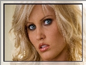 Blondynka, Niebieskie, Oczy