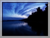 Niebieskie, Jezioro