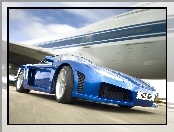 Noble M15, Rejestracyjna, , Tablica