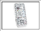 Nokia E66, Ekran, Srebrny, 3.5G