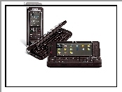 Nokia E90, Brązowa, Otwarta