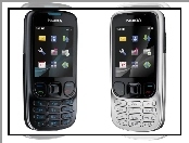 Nokia 6303, Czarna, Srebrna
