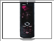 Nokia 7900, Klawisze, Czarna, Różowe