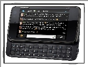 Nokia N900, Klawiatura, Czarny