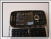 Nokia E75, WLAN, Czarny, Srebrny