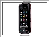 Nokia 5800 XpressMusic, Czarny, Menu