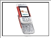 Nokia 5200, Czerwona, Rozsunięta