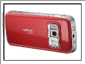 Nokia N73, Srebrny, Czerwony