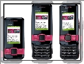 Nokia 7100, Niebieska, Granatowa, Różowa