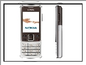 Nokia 6301, Bok, Srebrna, Przód