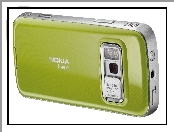 Nokia N79, Tył, Zielona, Paski