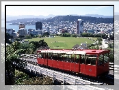 Nowa Zelandia, Tramwaj, Wellington, Miasto