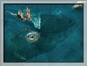 Ocean, Wieloryb, Żaglowce, Oko