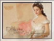 Phantom Of The Opera, róża, kobieta, suknia