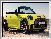 Żółty, Mini John Cooper Works, Kabriolet