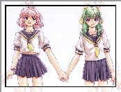 Onegai Twins, dziewczynki, mundurki