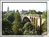 Luksemburg, Most Adolphe Bridge, Wieża Banku Narodowego
