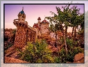 Zamek, Palmy, Disneyland