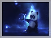 Panda, Bańka, 3D