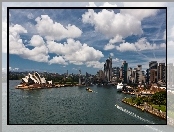 Panorama, Australia, Miasta, Sydney
